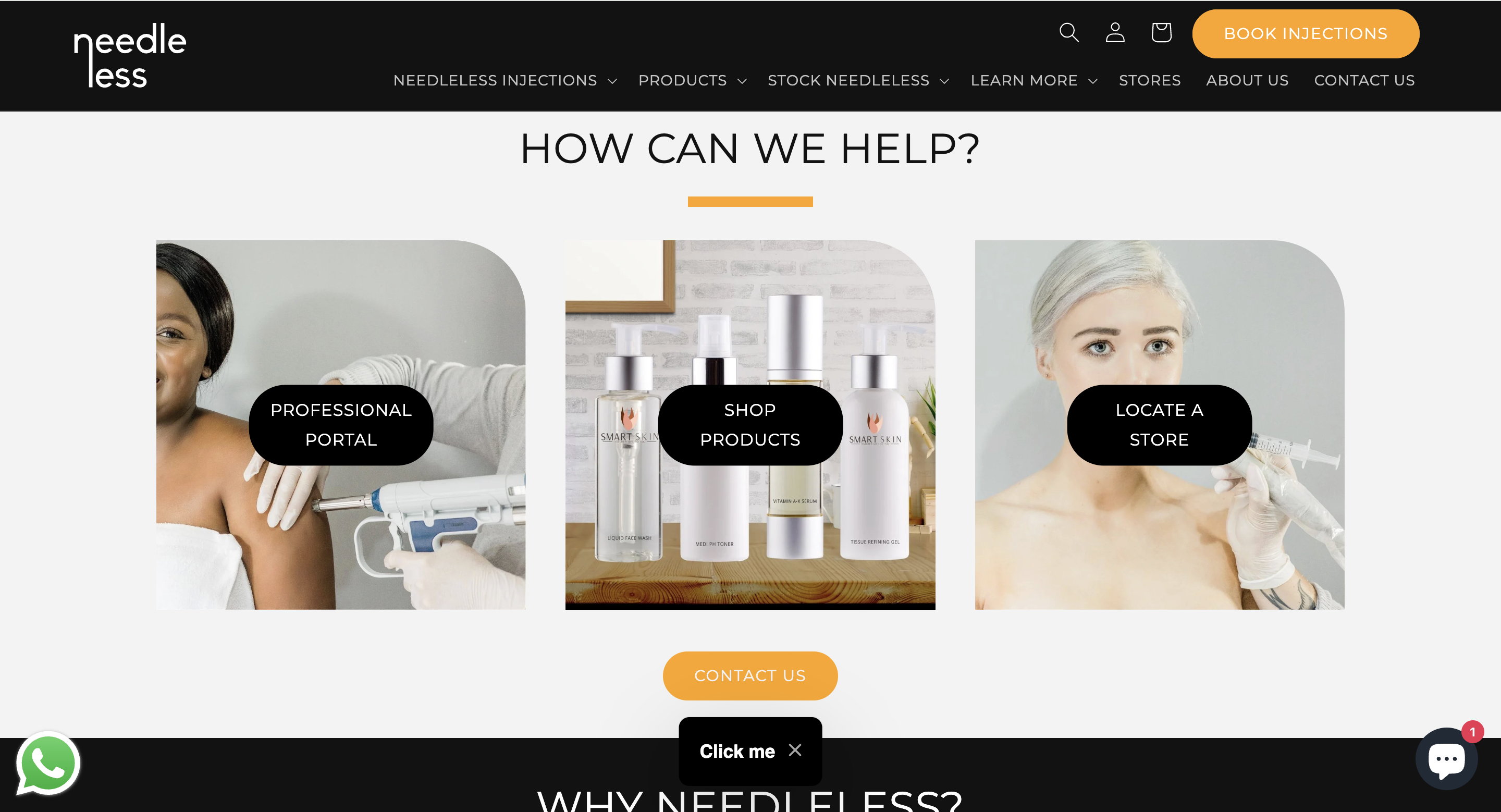 Landing page